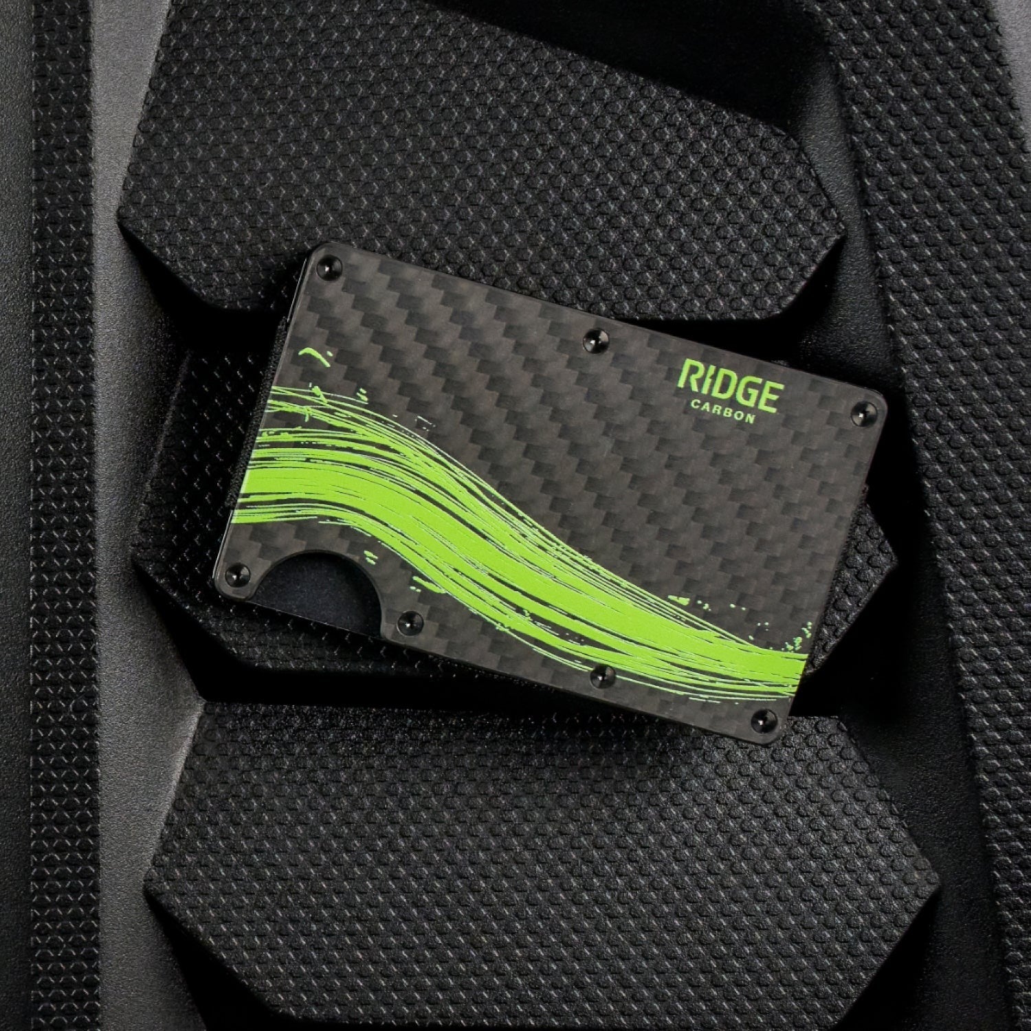 Ridge Wallet - Carbon Flow-vis