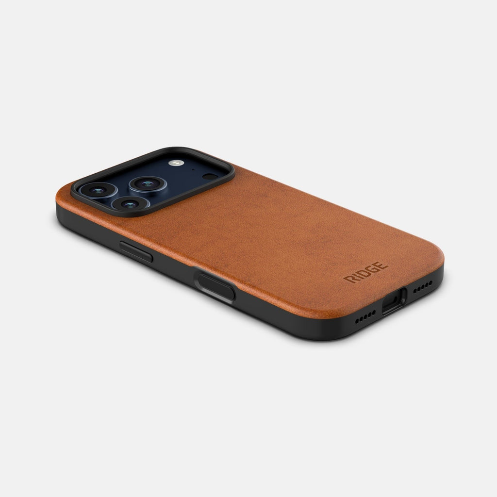 Ridge Phone Case - Tobacco Brown - iPhone 17 Pro