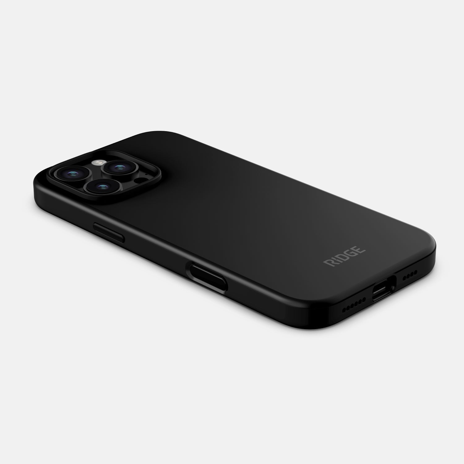 Ridge Phone Case - Matte Black - iPhone 16 Pro Max