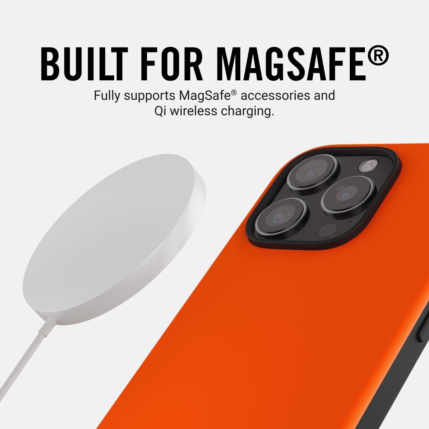 Ridge Phone Case - Basecamp Orange - iPhone 16 Plus