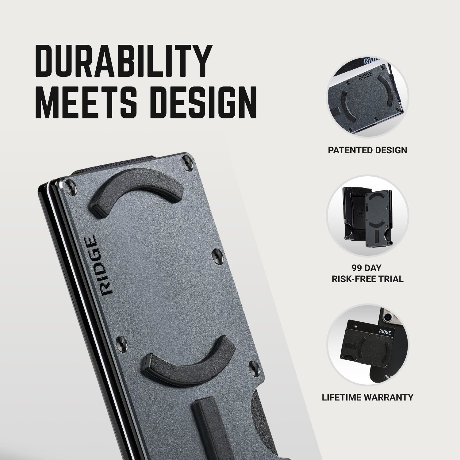 Ridge Wallet for MagSafe - Rodeo Red