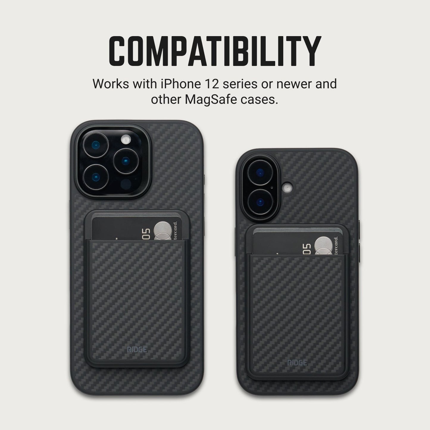 MagSafe Cardholder - Carbon Fiber 3K