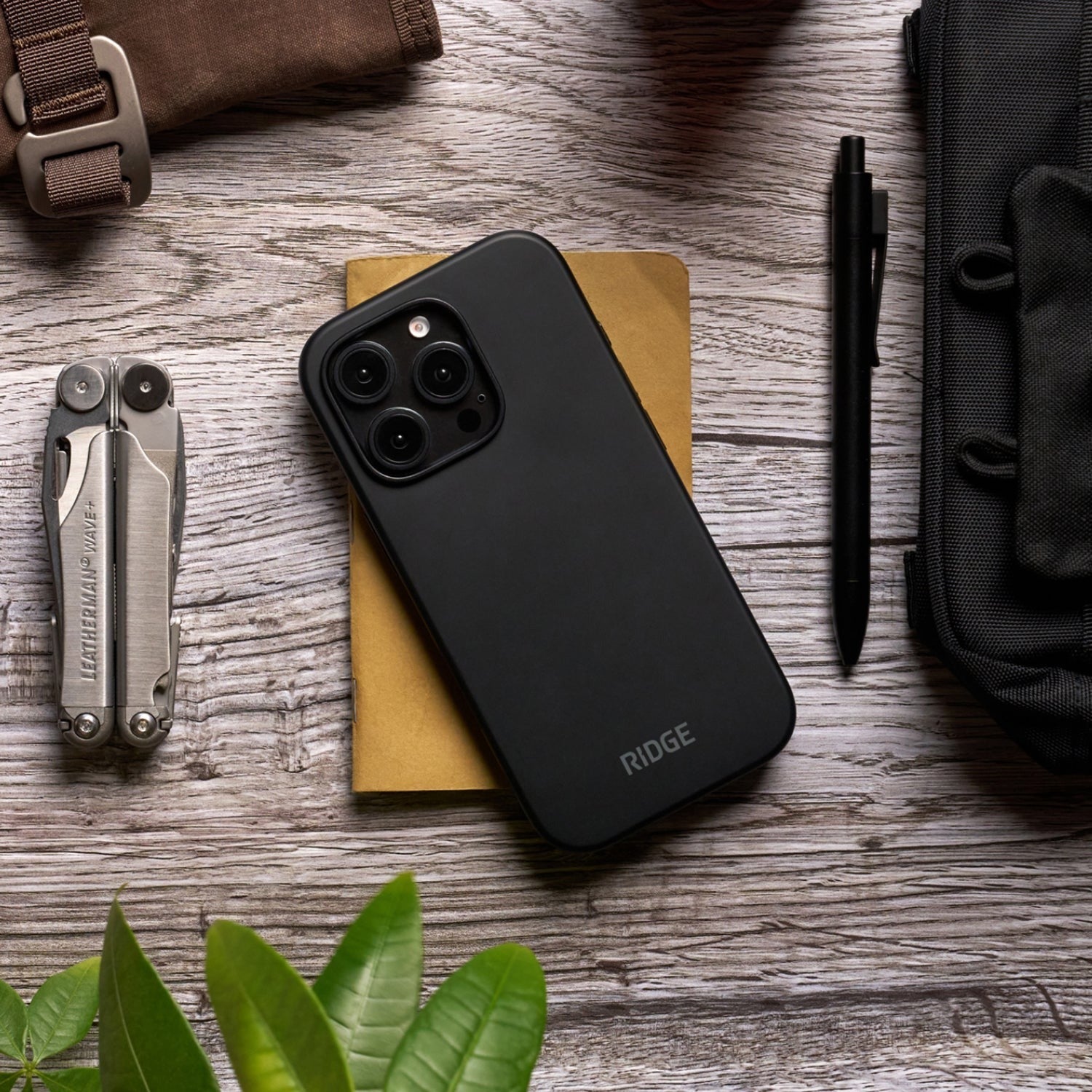 Ridge Phone Case - Matte Black - iPhone 16 Pro Max