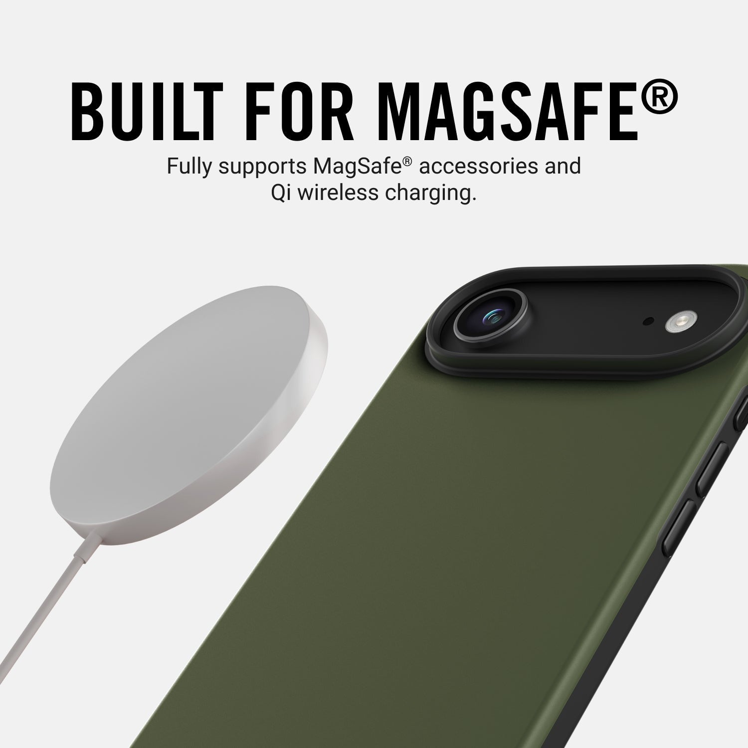 Ridge Phone Case - Matte Olive - iPhone Air