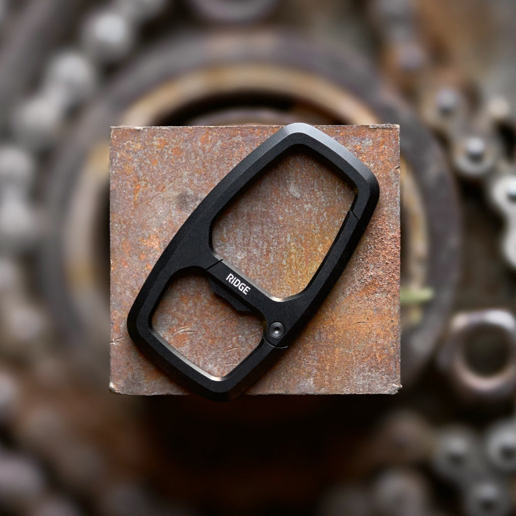 Dual Chamber Carabiner - Royal Black