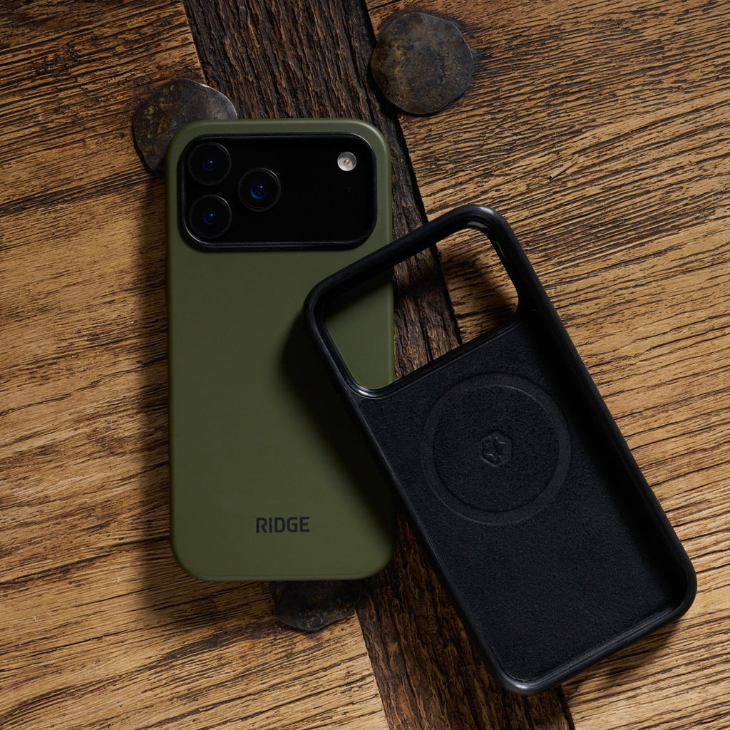 Ridge Phone Case - Matte Olive - iPhone 17 Pro Max
