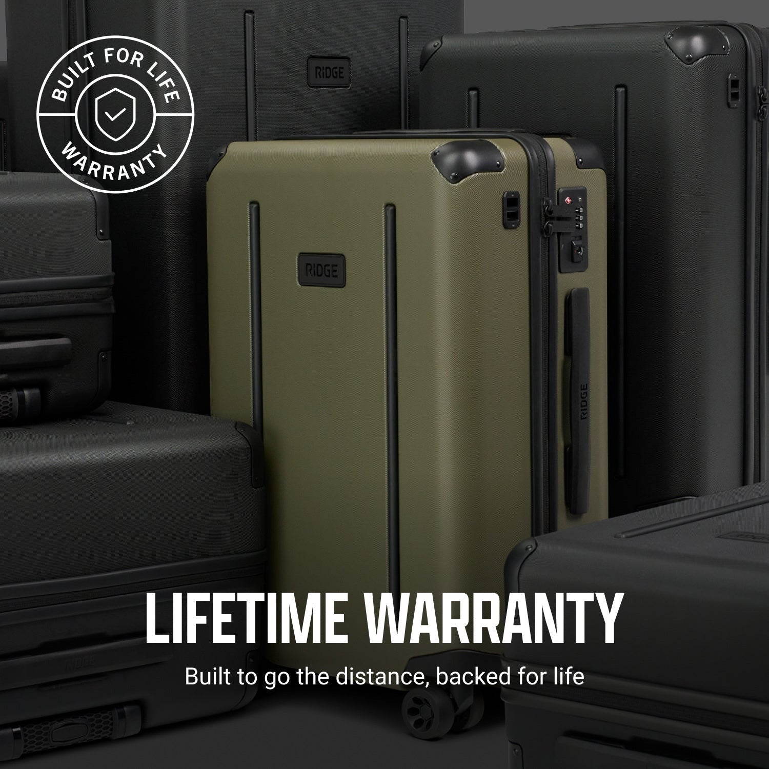 Ridge Long Haul Set - Matte Olive