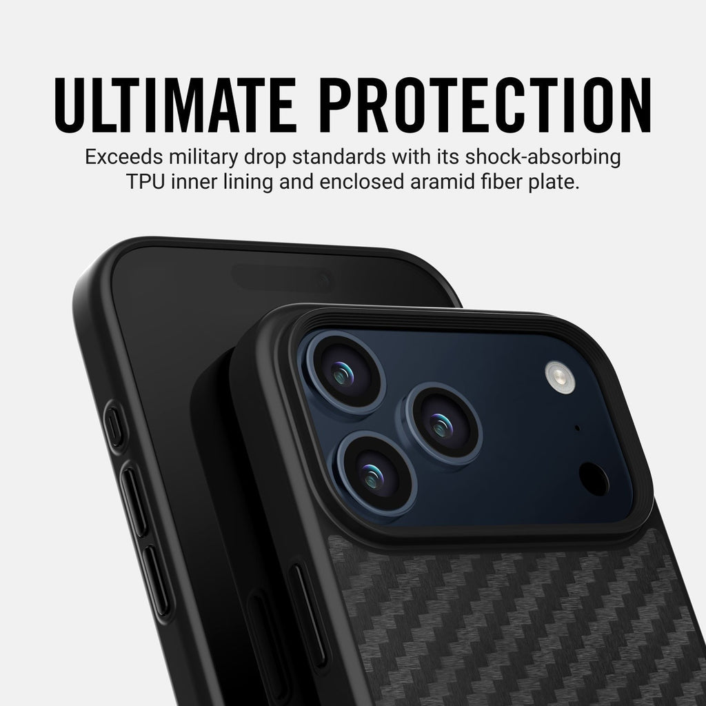 Ridge Phone Case - Carbon - iPhone 17 Pro