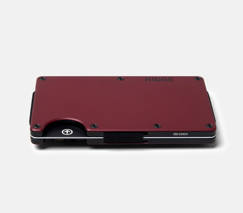 Ridge Wallet - Oxblood
