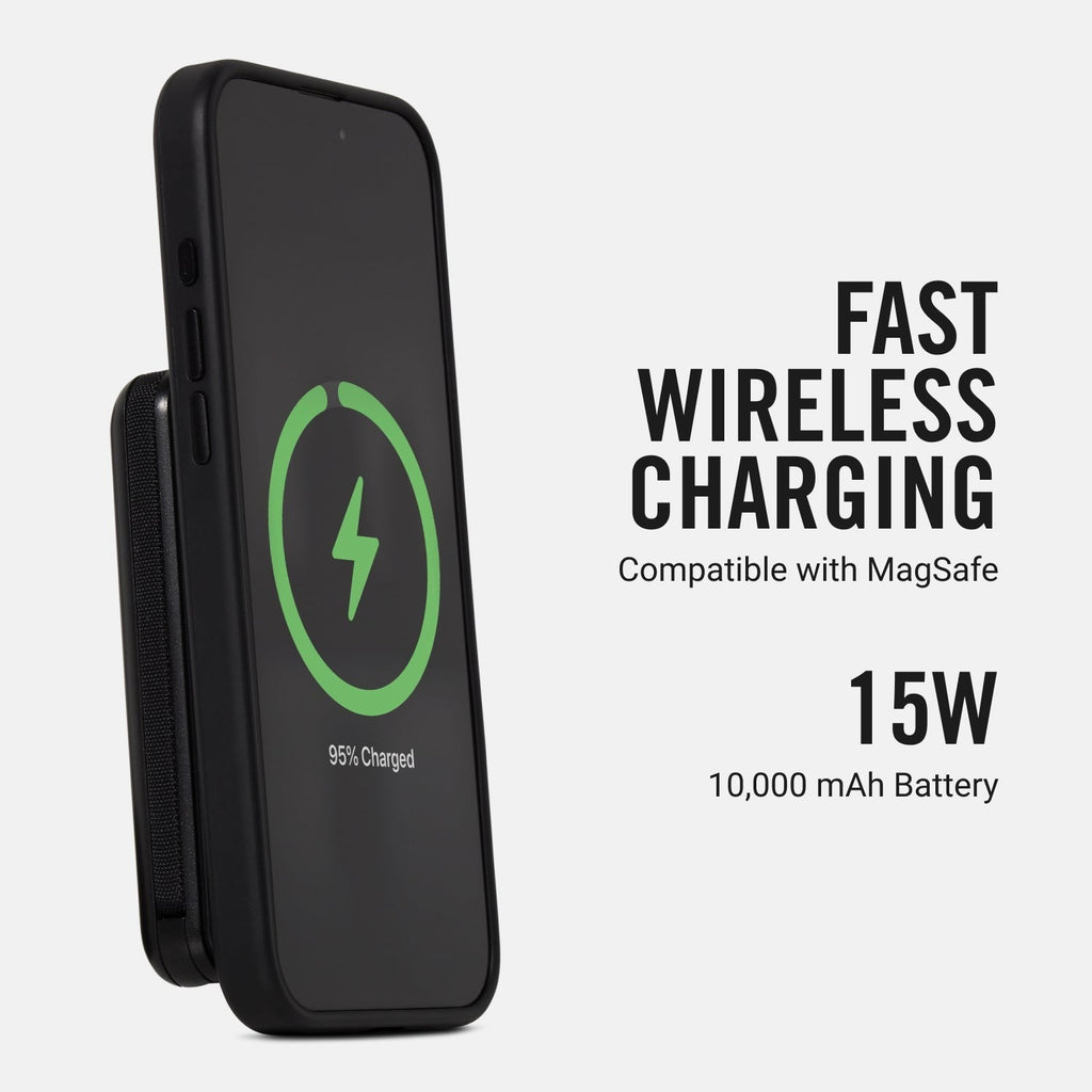 Everyday Charging Kit - iPhone 16 Pro Max - Midnight Black Leather