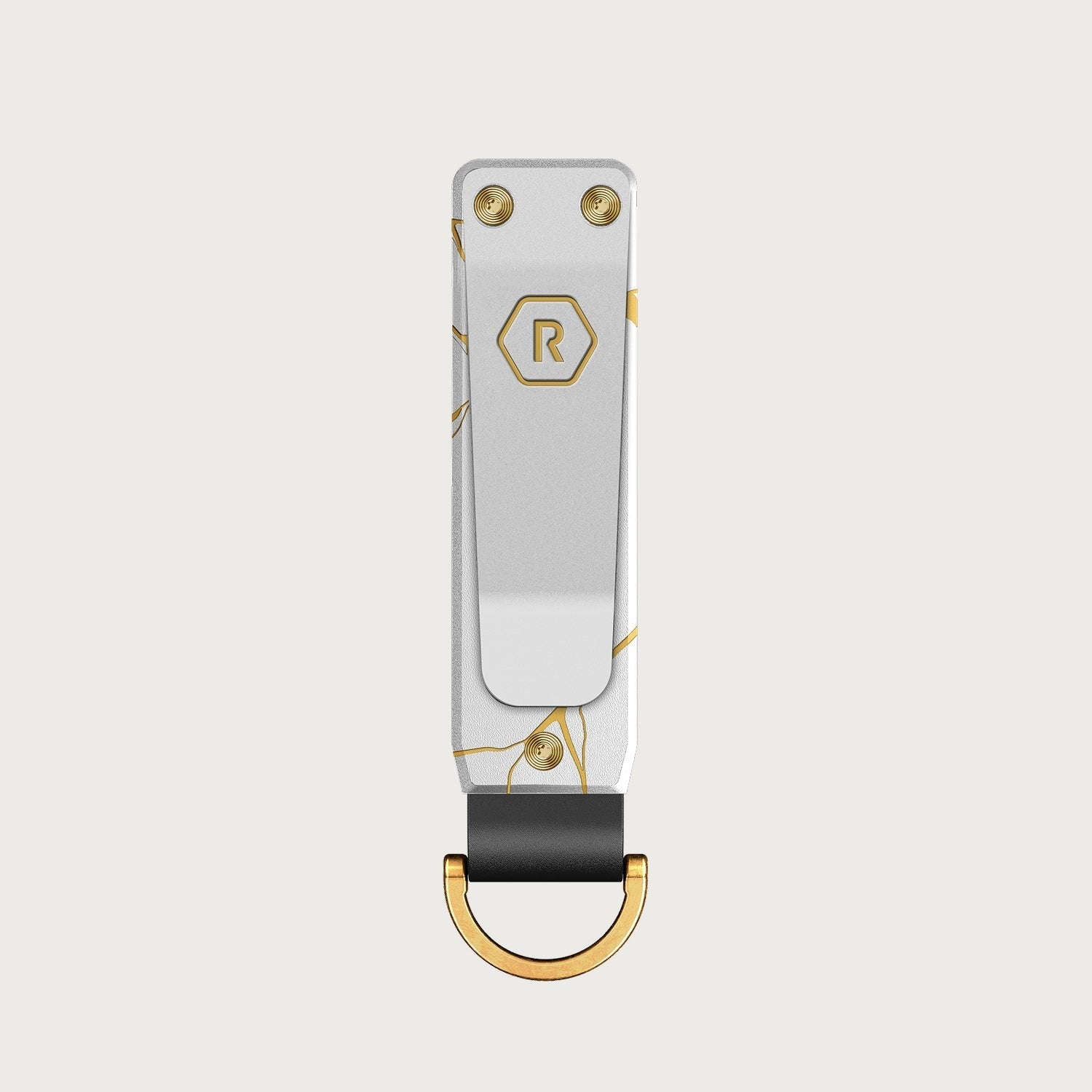 Ridge KeyCase - Kintsugi - White