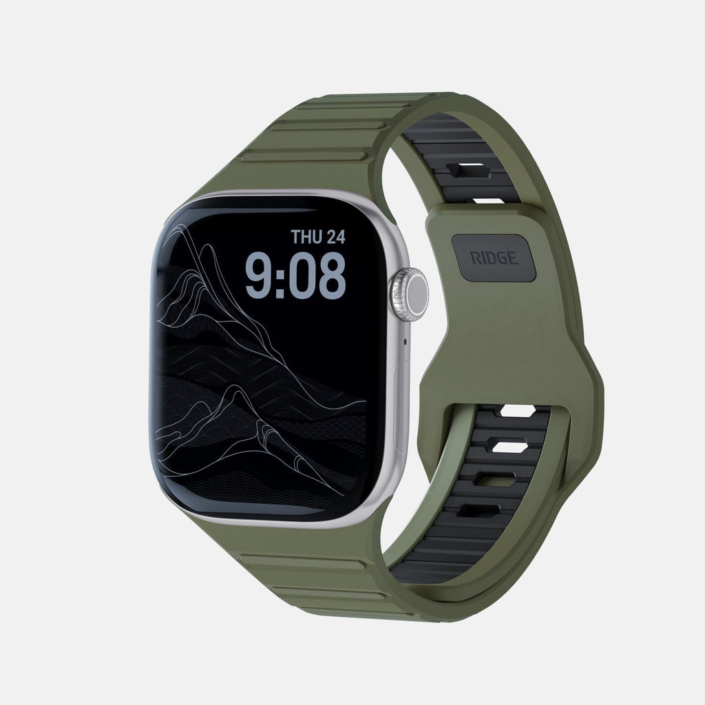 Everyday Watch Strap - Matte Olive - 41/42mm
