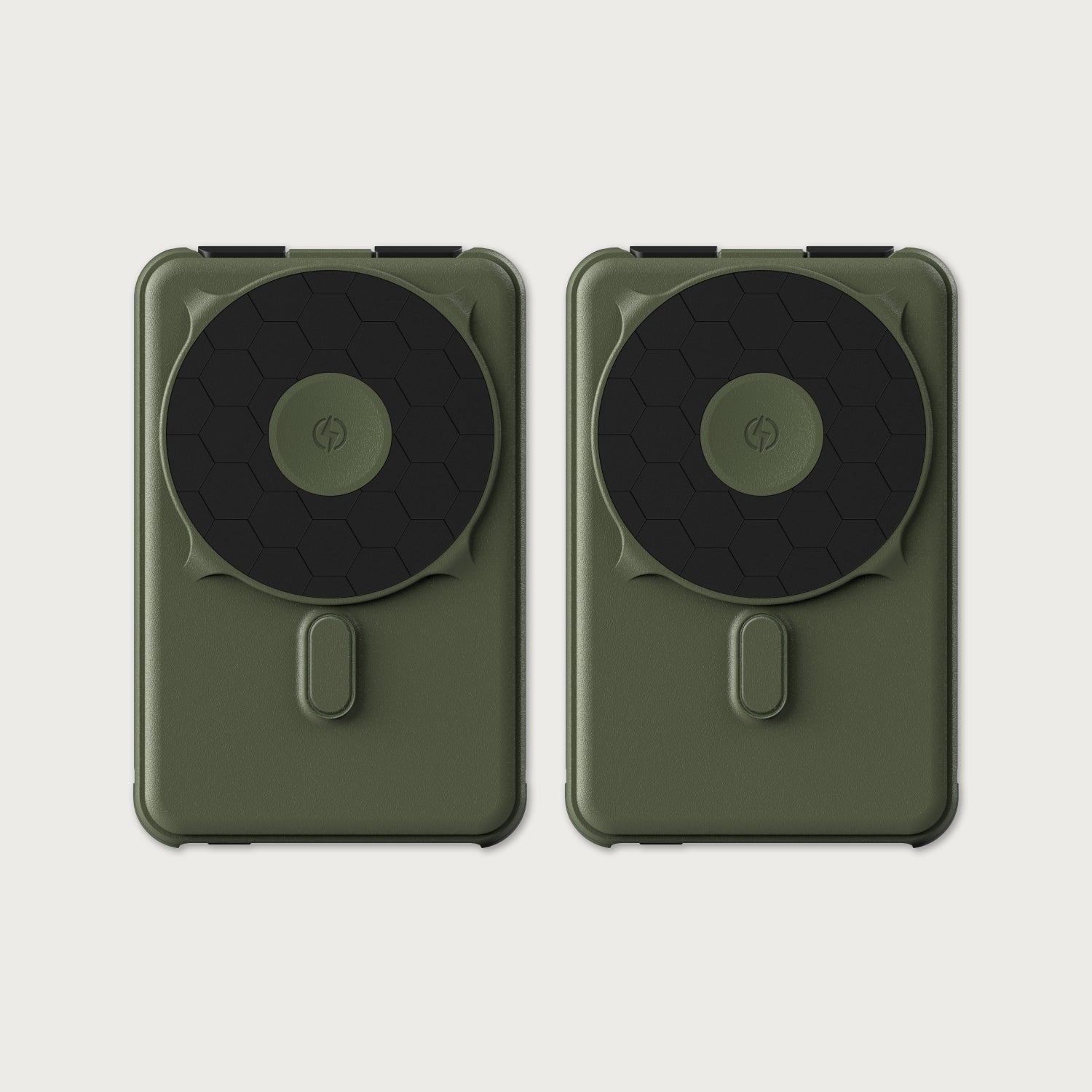 Ridge Power Bank - 10k mAh Bundle - Matte Olive - 2-Pack