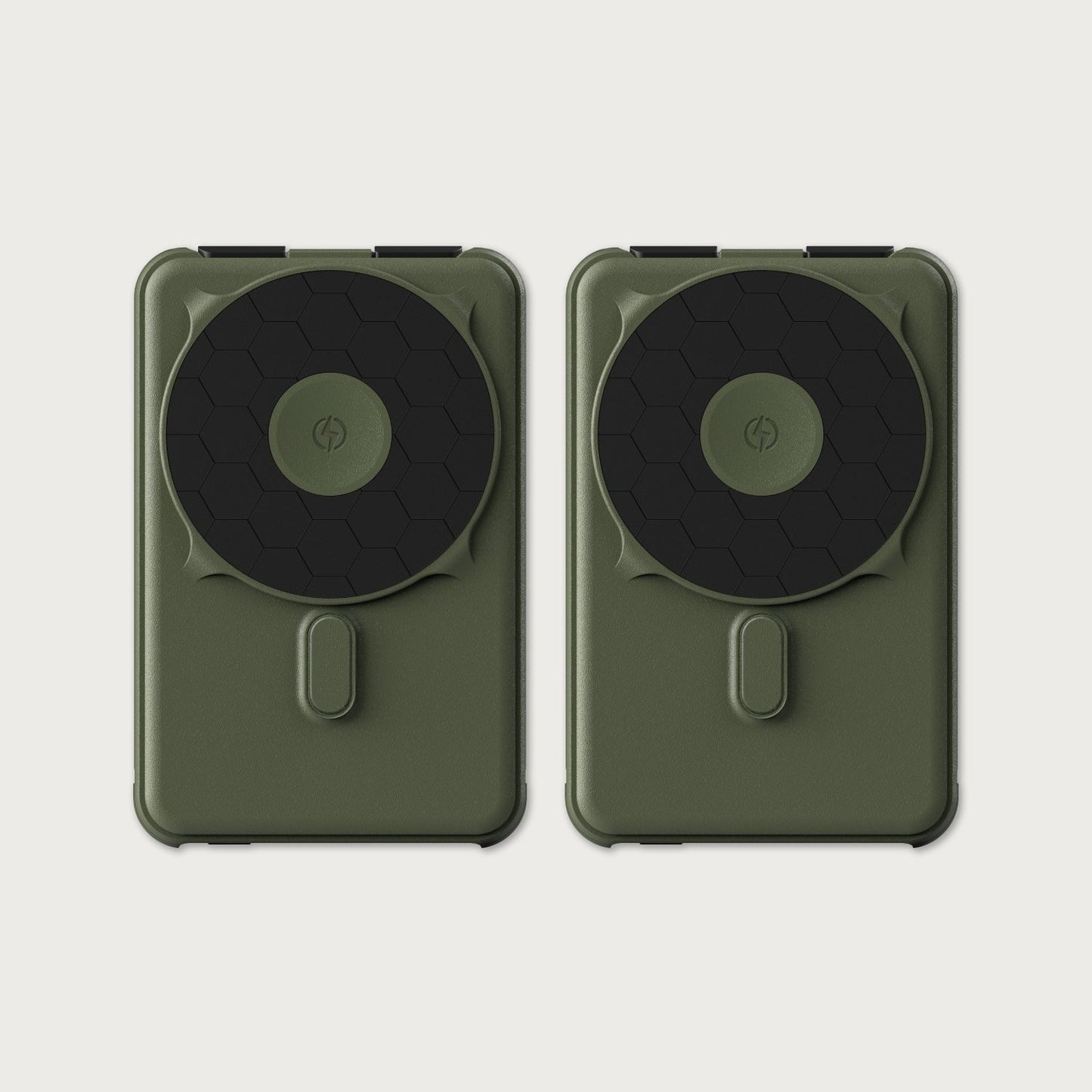 Ridge Power Bank - 10k mAh Bundle - Matte Olive - 2-Pack