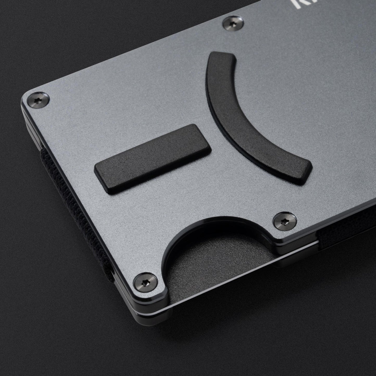 Ridge Wallet For MagSafe - Gunmetal