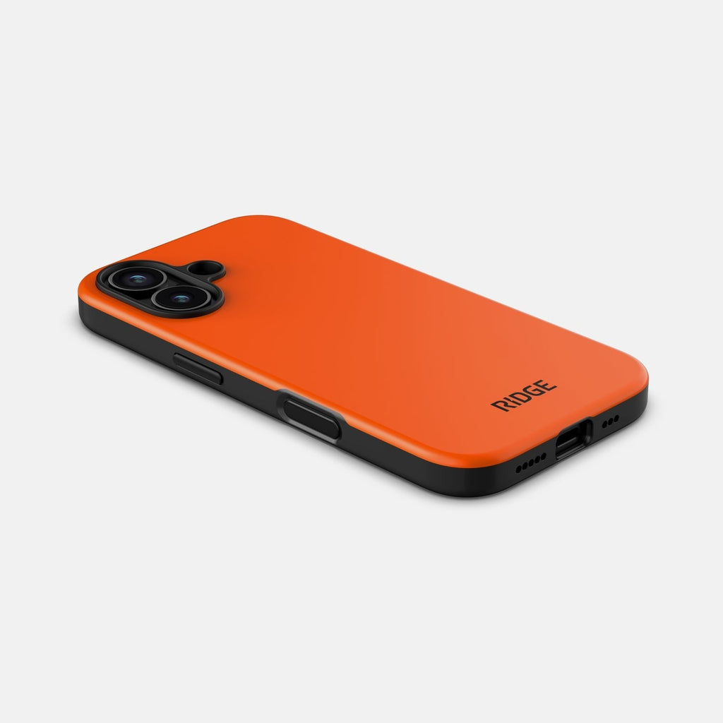 Ridge Phone Case - Basecamp Orange - iPhone 16