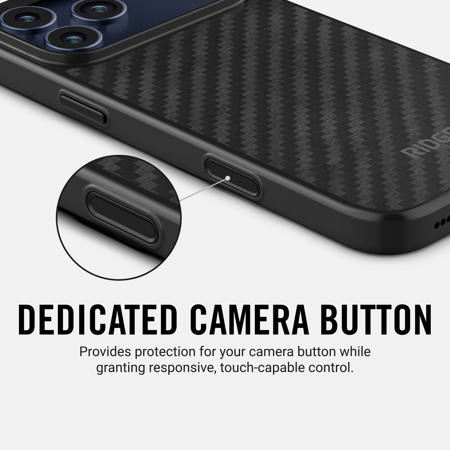 Ridge Phone Case - Carbon - iPhone 17 Pro