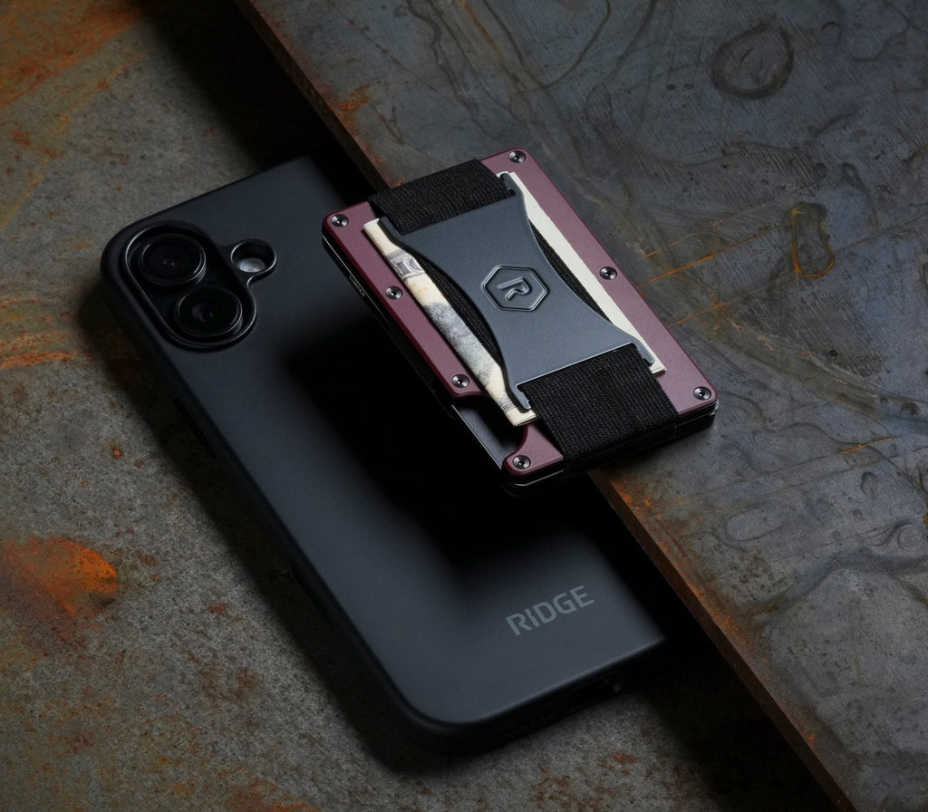 Ridge Wallet for MagSafe - Oxblood