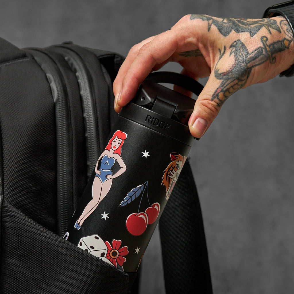 Ridge 24oz Water Bottle - American Traditional