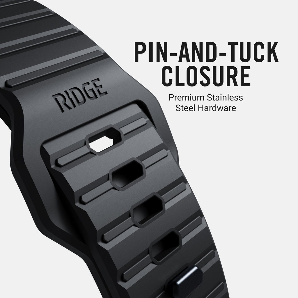 Everyday Watch Straps - Matte Black - Ultra/46mm