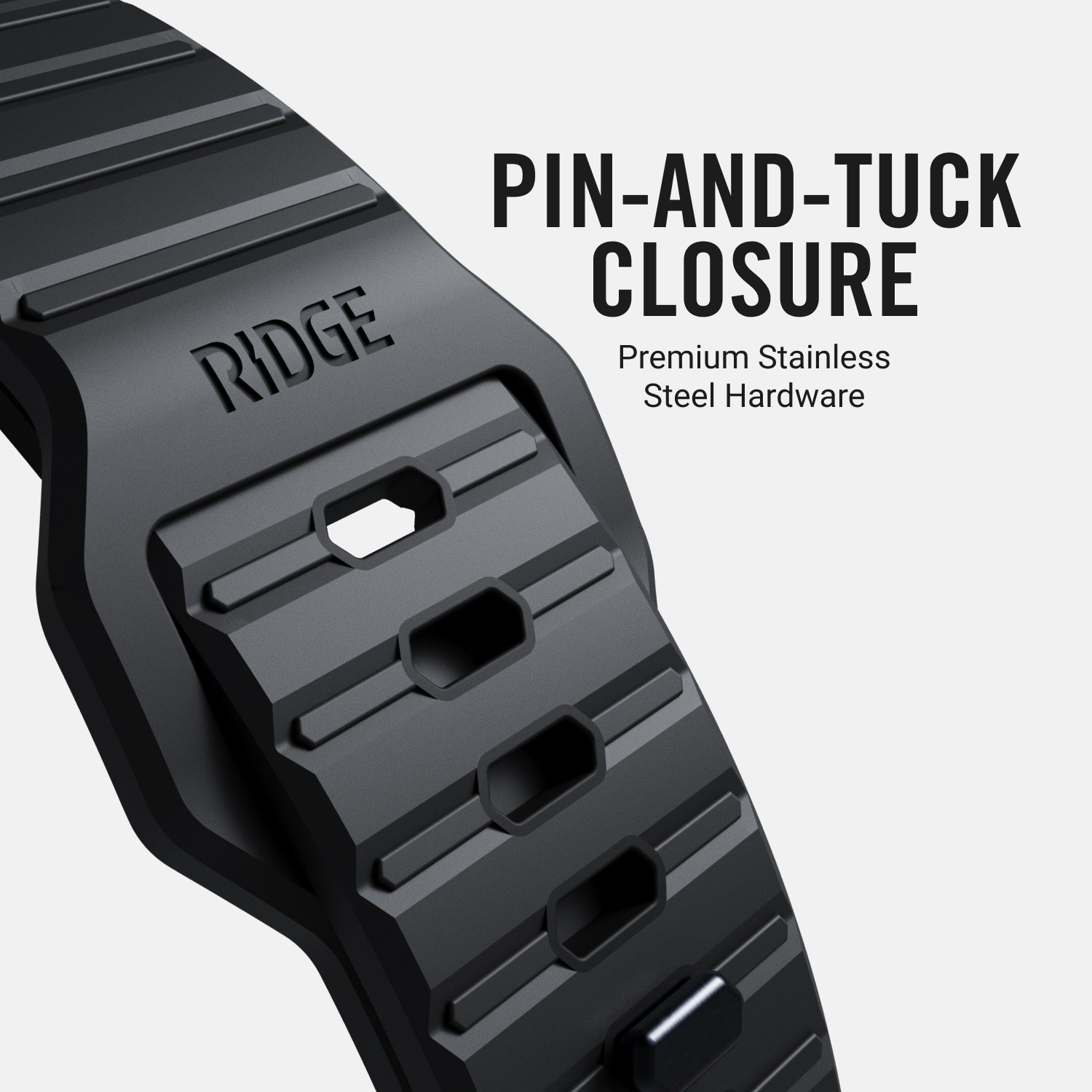 Everyday Watch Straps - Matte Black - Ultra/46mm