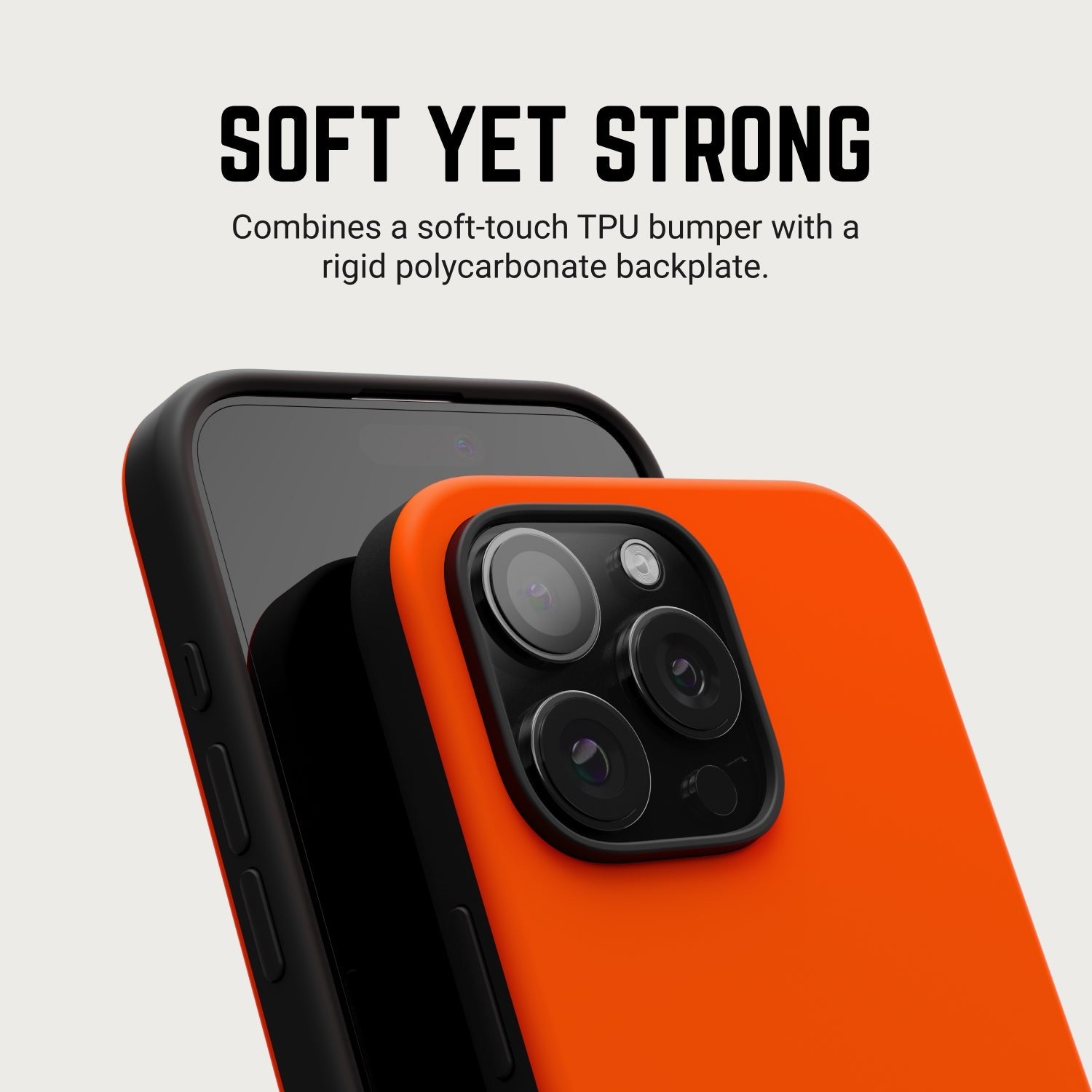 Ridge Phone Case - Basecamp Orange - iPhone 16 Pro