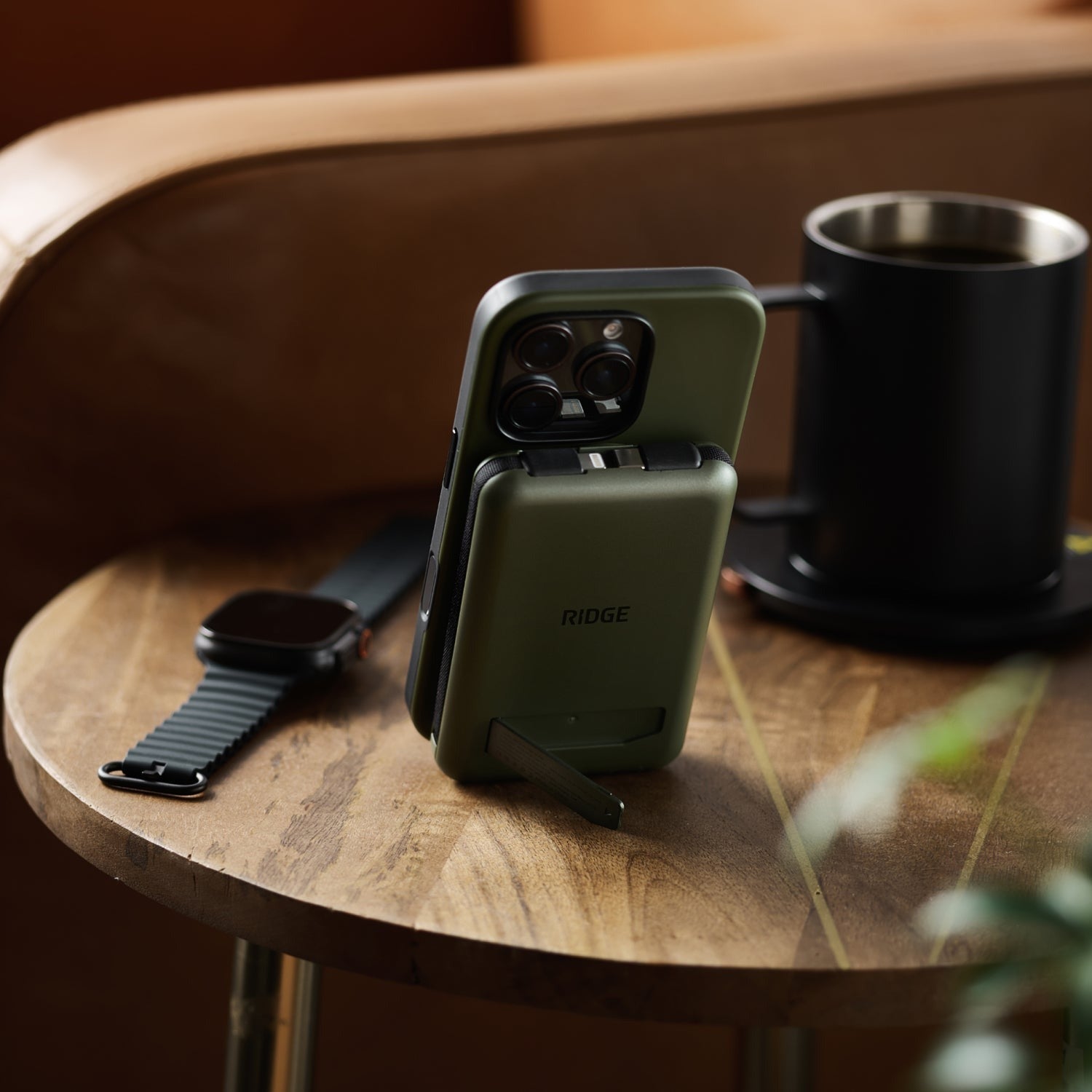 Ridge Power Bank - 10k mAh Bundle - Matte Olive - 2-Pack