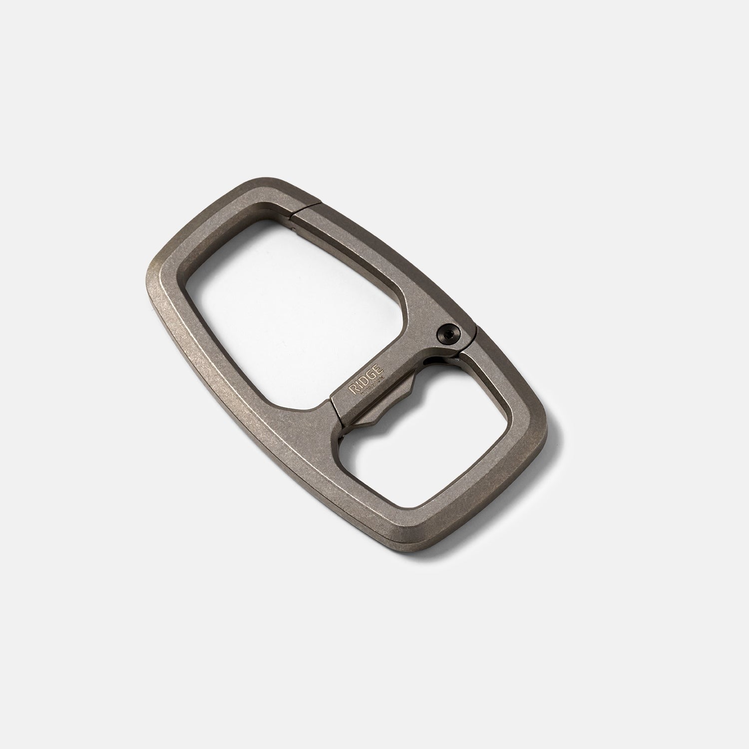 Dual Chamber Carabiner - Stonewashed Titanium