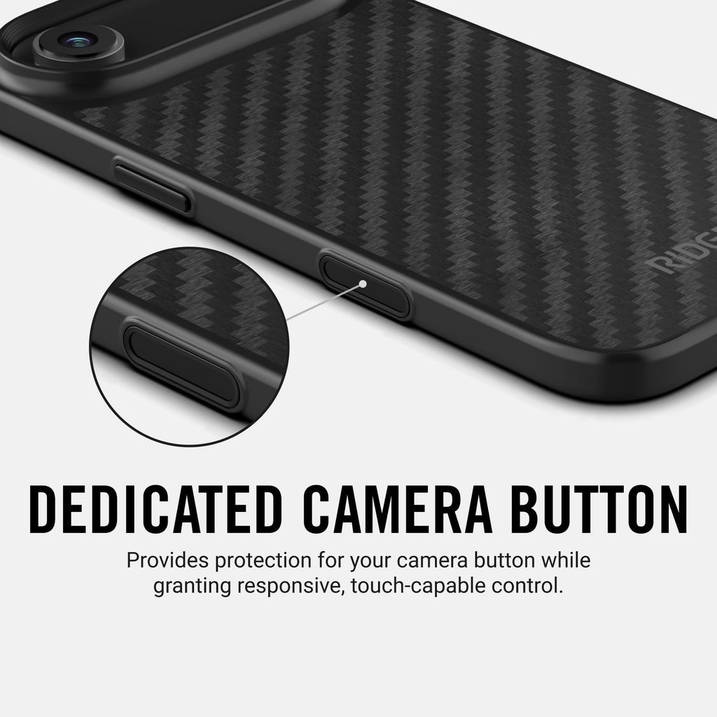 Ridge Phone Case - Carbon - iPhone Air