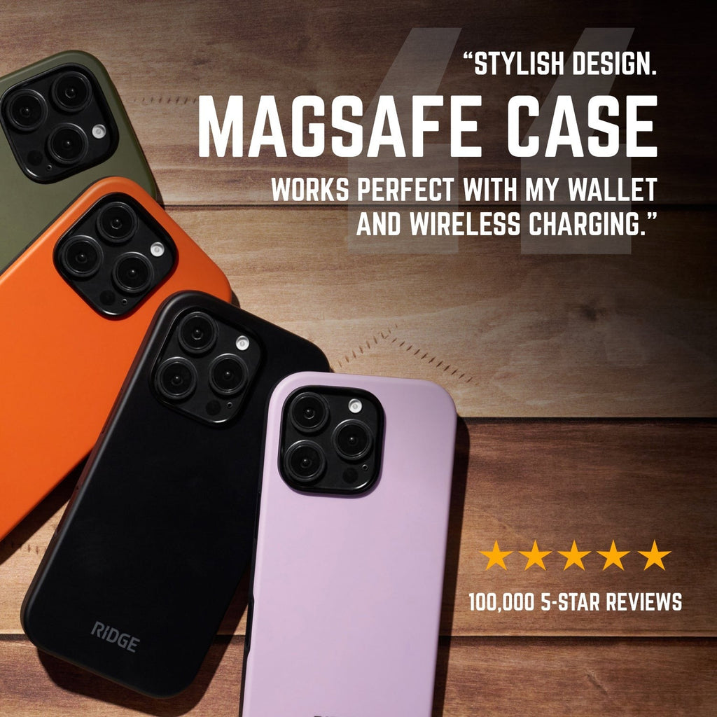 Ridge Phone Case - Basecamp Orange - iPhone 16 Pro Max