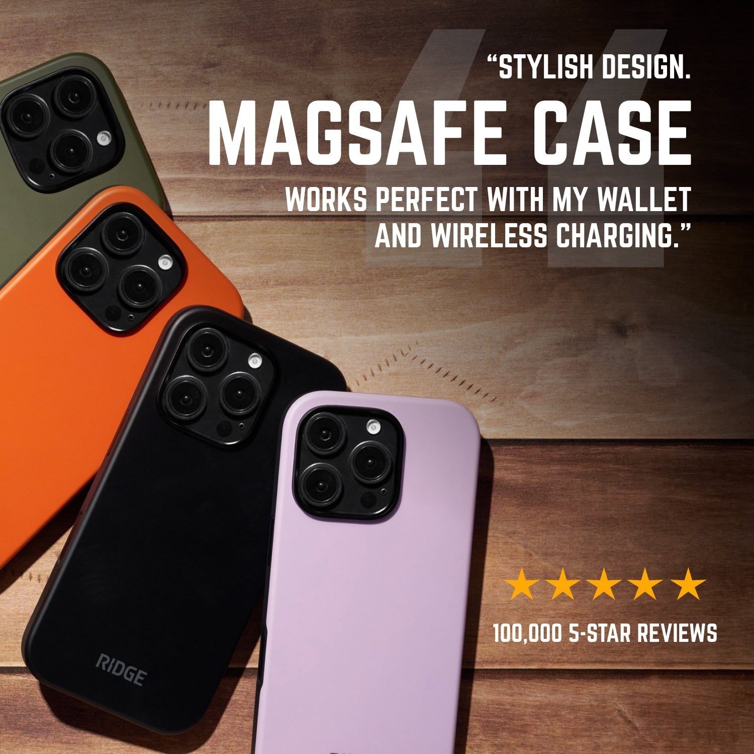 Ridge Phone Case - Basecamp Orange - iPhone 16 Pro Max