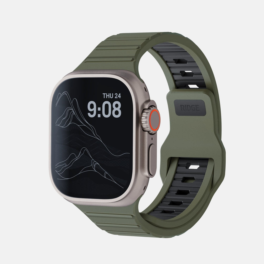 Everyday Watch Strap - Matte Olive - Ultra/46mm