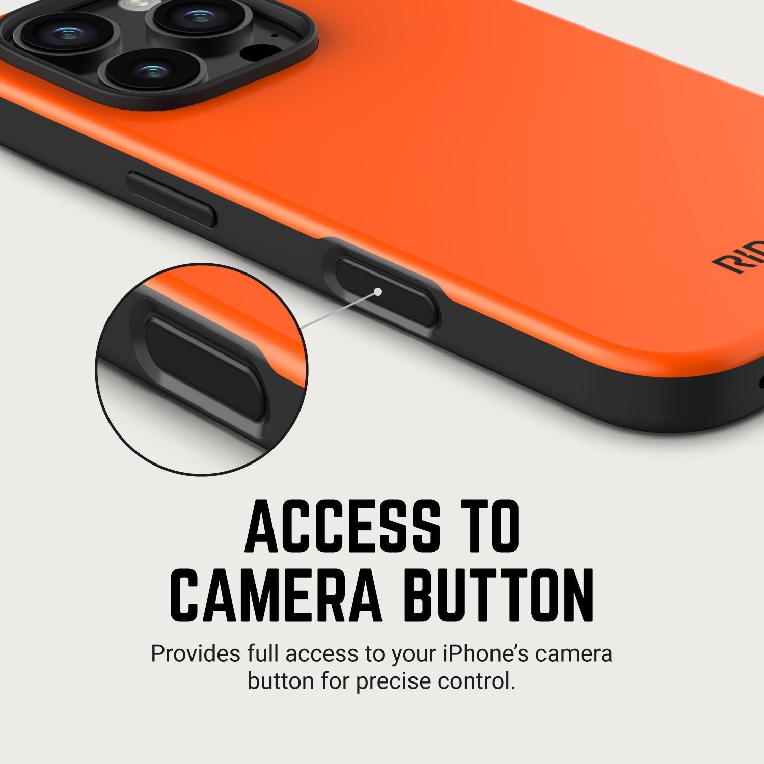 Ridge Phone Case - Basecamp Orange - iPhone 16 Pro