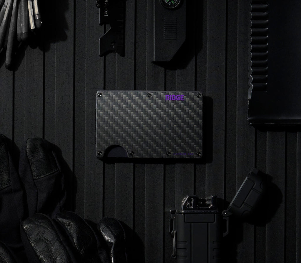 Ridge Wallet - Alaska Twilight Carbon 006