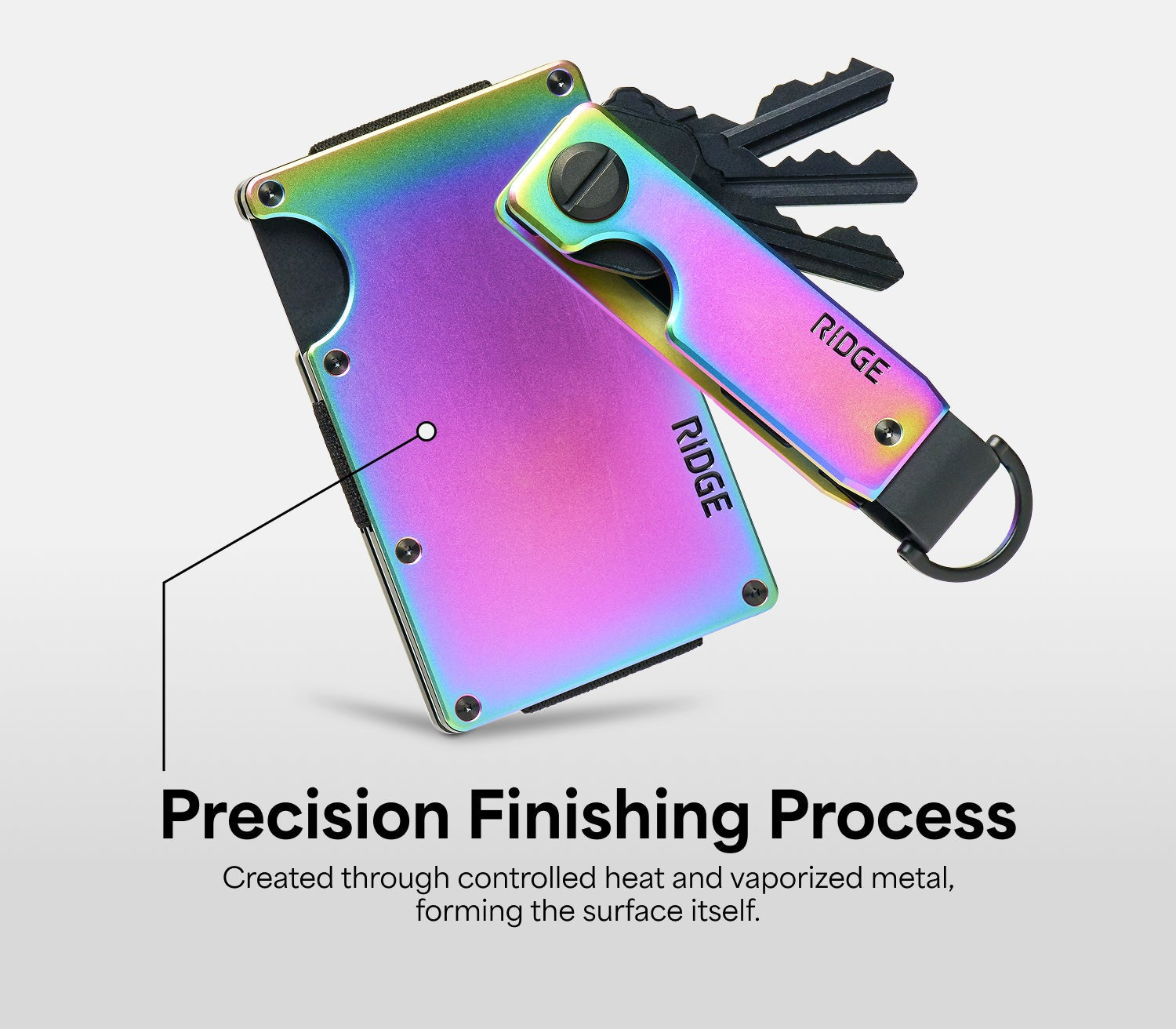 Ridge Wallet - Iridescent