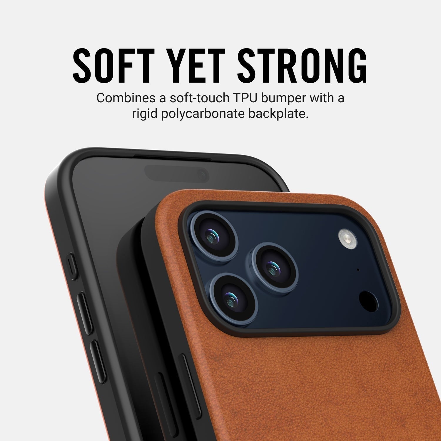 Ridge Phone Case - Tobacco Brown - iPhone 17 Pro Max
