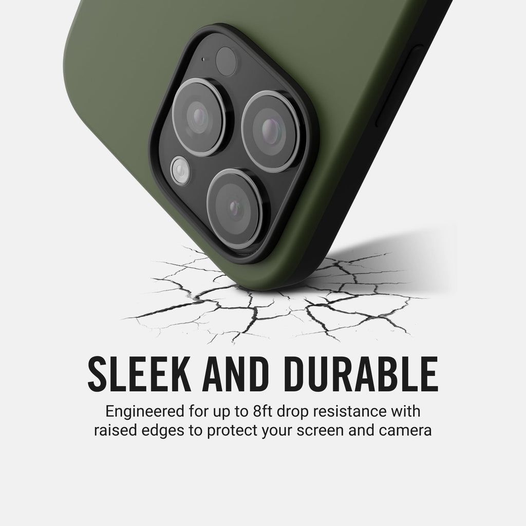 Ridge Phone Case - Matte Olive - iPhone 16 Pro Max