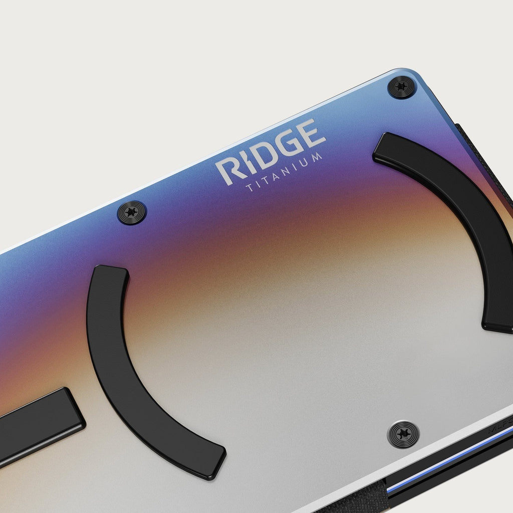 Ridge Wallet for MagSafe - Burnt Titanium