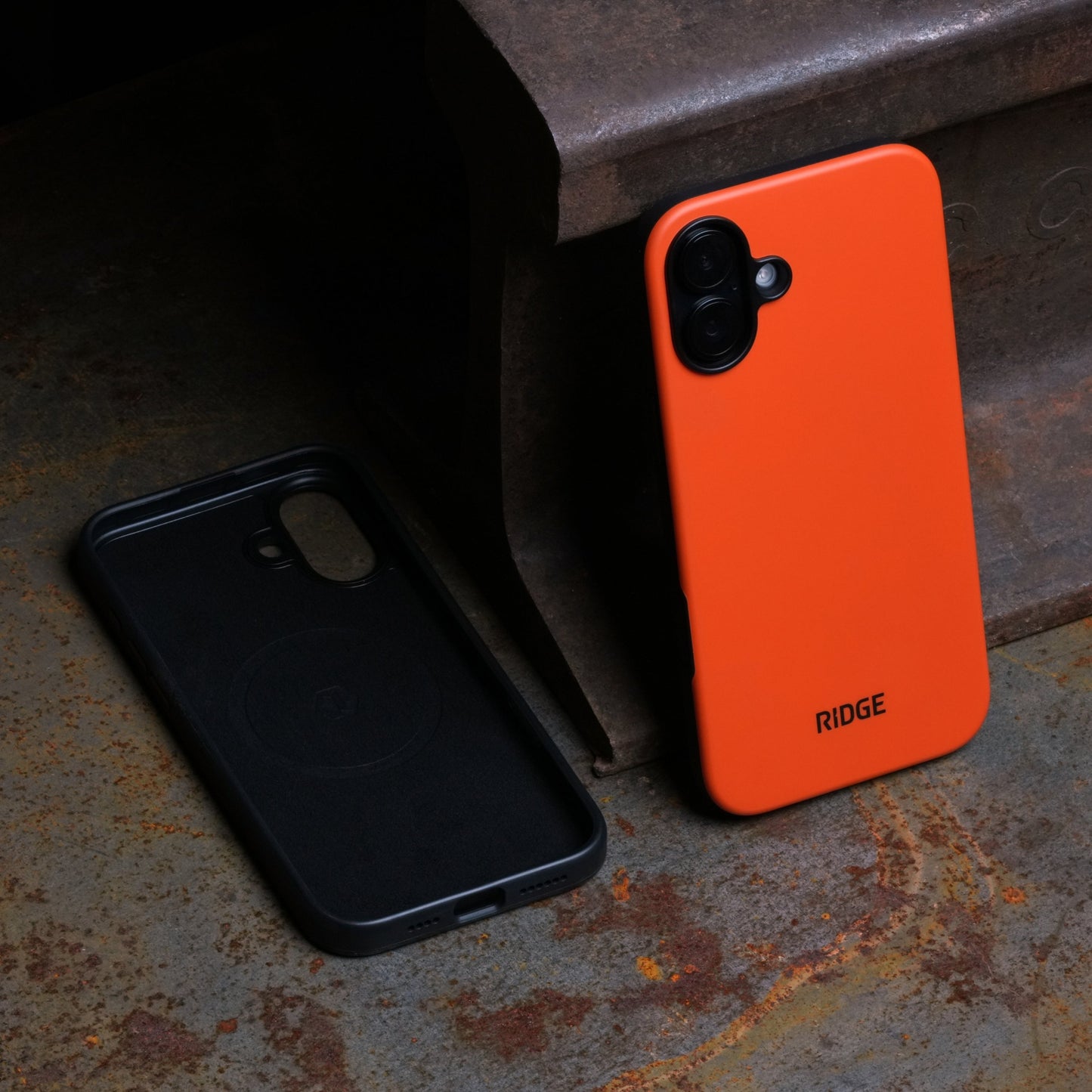 Ridge Phone Case - Basecamp Orange - iPhone 16 Plus