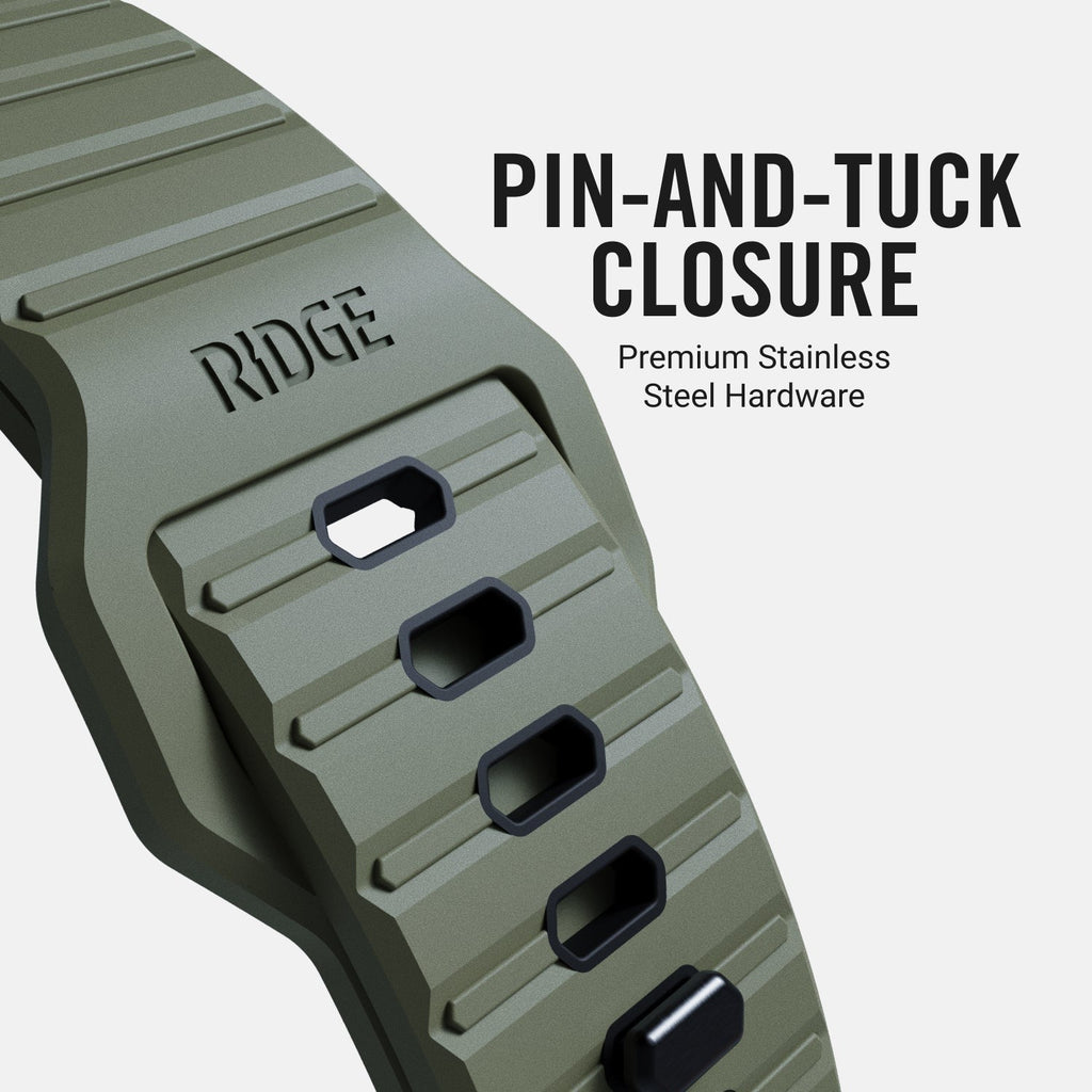Everyday Watch Strap - Matte Olive - Ultra/46mm