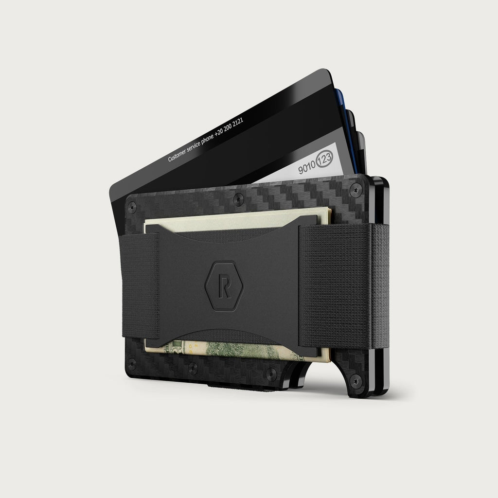 Ridge Wallet - Miami Dolphins - Carbon Fiber 3k