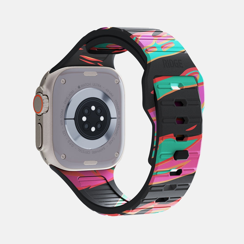 Everyday Watch Strap - Neon Tiger - Ultra/46mm