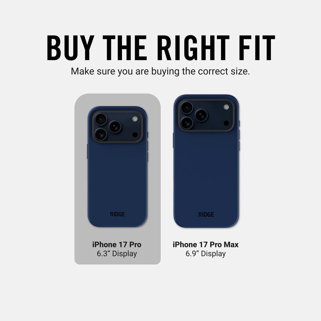 Ridge Phone Case - Dark Harbor - iPhone 17 Pro