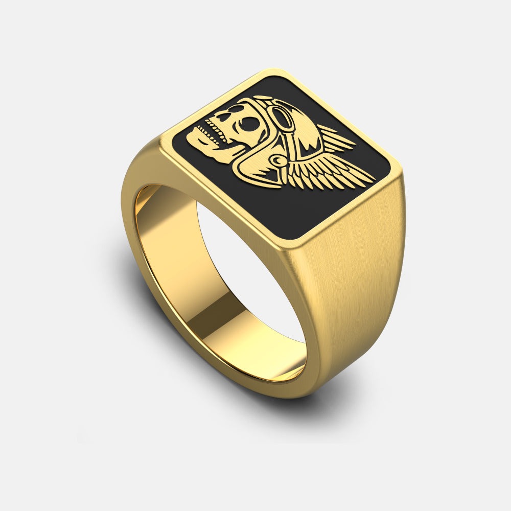 Godspeed Signet - 18K Gold
