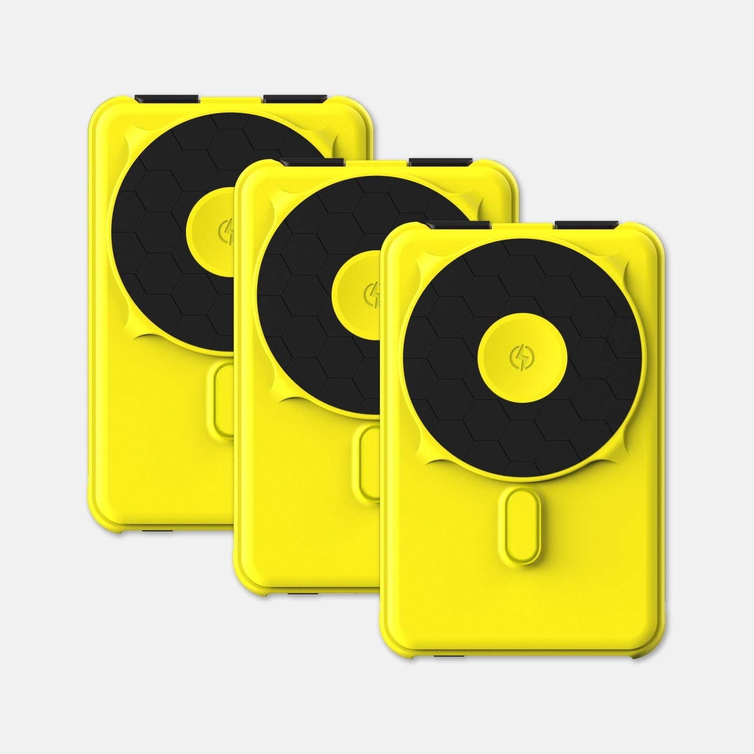 Ridge Power Bank - 10k mAh Bundle - Hyper Lime - 3-Pack