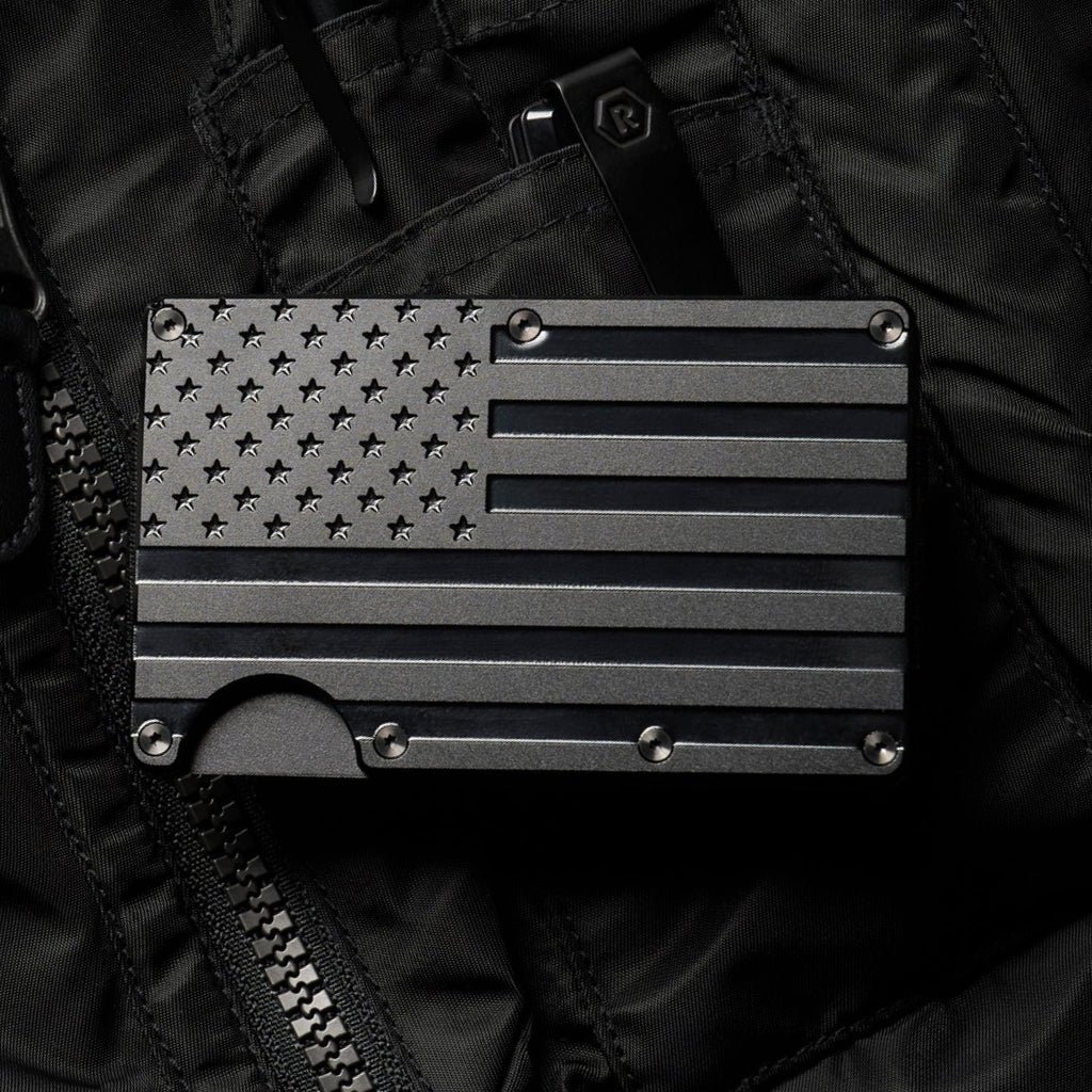 Ridge Wallet - Stars & Stripes - Stealth