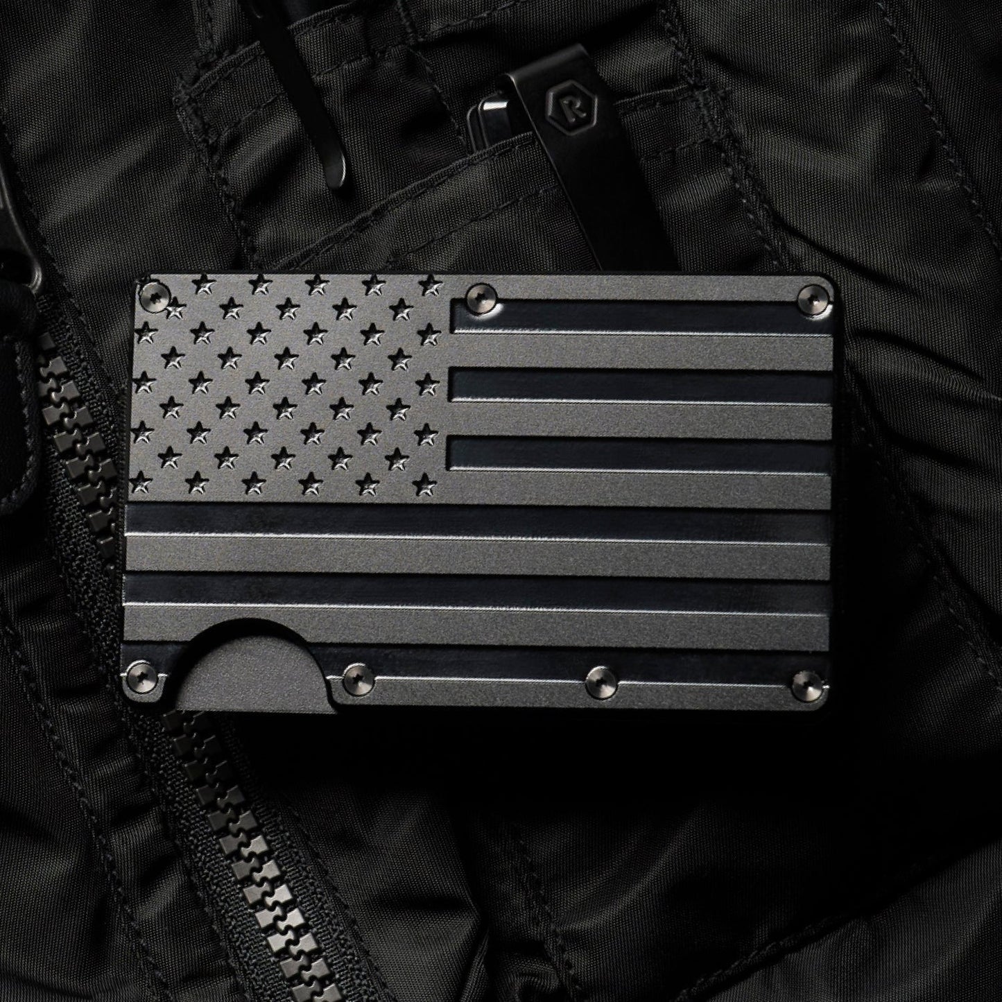 Ridge Wallet - Stars & Stripes - Stealth