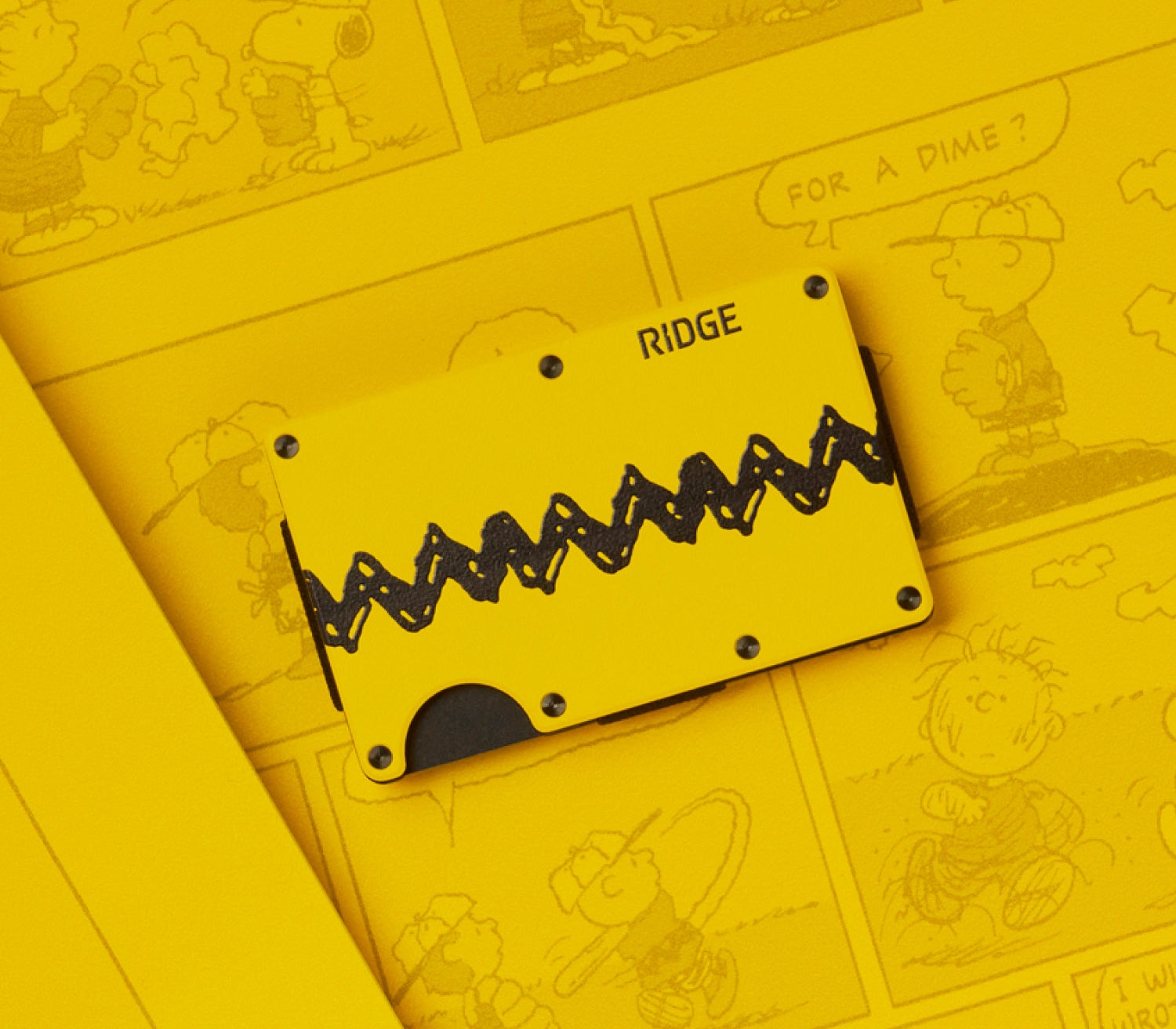 Ridge Wallet - Peanuts - Good Grief