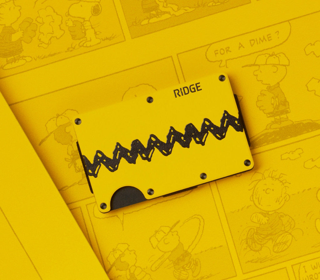 Ridge Wallet - Peanuts - Good Grief