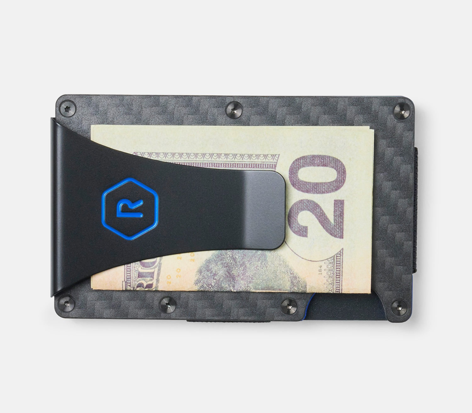 Ridge Wallet - High Dive Blue Carbon 002